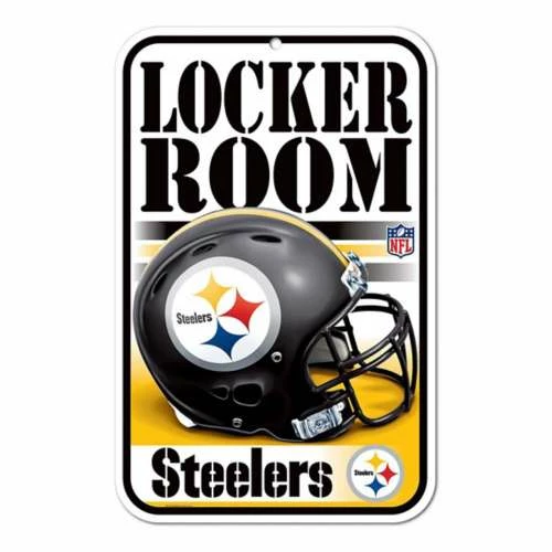 NFL Wall Decor & Signs Wincraft Pittsburgh Steelers 11X17 Plastic Sign 3 NFL Wall Decor & Signs Wincraft Pittsburgh Steelers 11X17 Plastic Sign