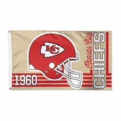 NFL Flags & Pennants Wincraft Kansas City Chiefs 3'X5' Retro Deluxe Flag