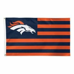 NFL Flags & Pennants Wincraft Denver Broncos 3'x5' Stripes Flag