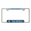 College License Plates & Frames Wincraft North Carolina Tar Heels Metal License Plate Frame -Wincraft Sales Store unnamed file 106