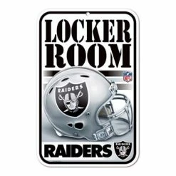 NFL Wall Decor & Signs Wincraft Las Vegas Raiders 11X17 Plastic Sign