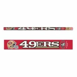 NFL Home Accents Wincraft San Francisco 49ers 6 Pack Pencils