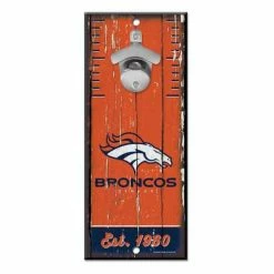 NFL Wall Decor & Signs Wincraft Denver Broncos Bottle Opener Sign