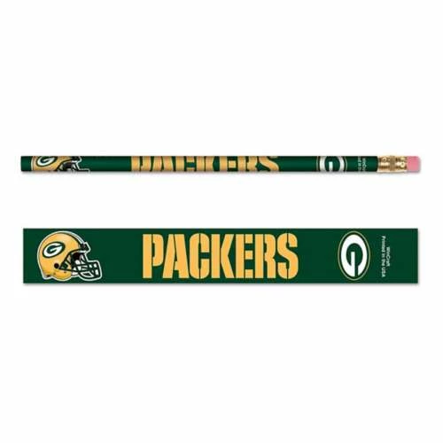 NFL Home Accents Wincraft Green Bay Packers 6 Pack Pencils 3 NFL Home Accents Wincraft Green Bay Packers 6 Pack Pencils