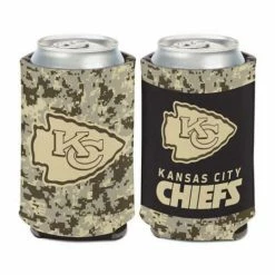 NFL Can Coolers Wincraft Kansas City Chiefs SI Camo Can Cooler