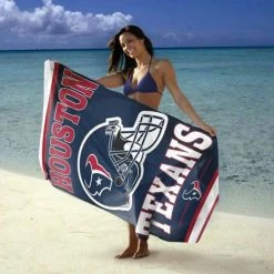 NFL Swimwear Accessories Wincraft Houston Texans Fiber Beach Towel