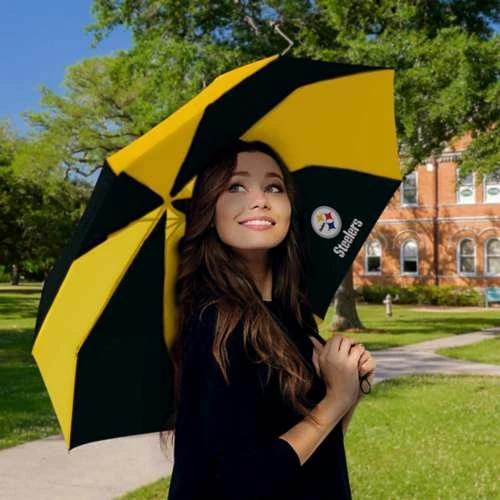 NFL Tailgating Tents & Canopies Wincraft Pittsburgh Steelers Auto Folding Umbrella 5 NFL Tailgating Tents & Canopies Wincraft Pittsburgh Steelers Auto Folding Umbrella - Image 3