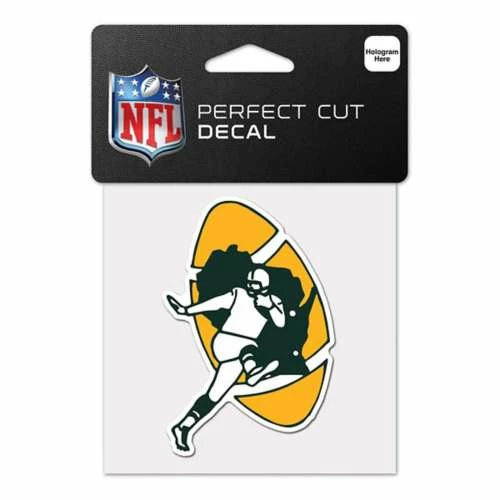 NFL Stickers & Decals Wincraft Green Bay Packers Retro 4X4 Perfect Cut Decal 3 NFL Stickers & Decals Wincraft Green Bay Packers Retro 4X4 Perfect Cut Decal