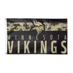 NFL Flags & Pennants Wincraft Minnesota Vikings SI Camo Deluxe Flag