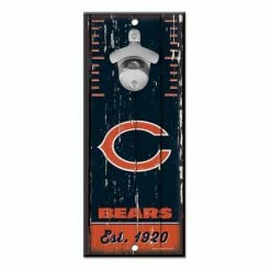 NFL Wall Decor & Signs Wincraft Chicago Bears Bottle Opener Sign