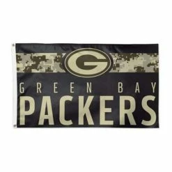 NFL Flags & Pennants Wincraft Green Bay Packers SI Camo Deluxe Flag