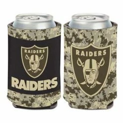 NFL Can Coolers Wincraft Las Vegas Raiders SI Camo Can Cooler