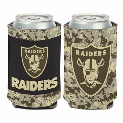 NFL Can Coolers Wincraft Las Vegas Raiders SI Camo Can Cooler 3 NFL Can Coolers Wincraft Las Vegas Raiders SI Camo Can Cooler