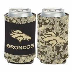 NFL Can Coolers Wincraft Denver Broncos SI Camo Can Cooler
