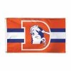 NFL Flags & Pennants Wincraft Denver Broncos 3'x5' Deluxe Retro Flag -Wincraft Sales Store unnamed file 1138