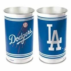 MLB Home Accents Wincraft Los Angeles Dodgers Trash Can