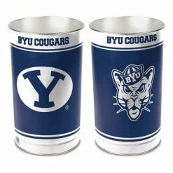 College Home Accents Wincraft BYU Cougars Trash Can