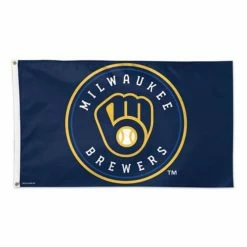 MLB Flags & Pennants Wincraft Milwaukee Brewers 3X5 Flag