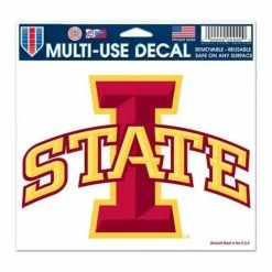 College Stickers & Decals Wincraft Iowa State Cyclones Ultra 5"x6" Decal