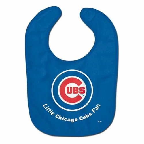 MLB Sets & Bodysuits Wincraft Chicago Cubs Little Fan Baby Bib 3 MLB Sets & Bodysuits Wincraft Chicago Cubs Little Fan Baby Bib