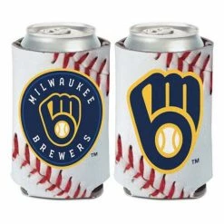 MLB Can Coolers Wincraft Milwaukee Brewers Can Cooler