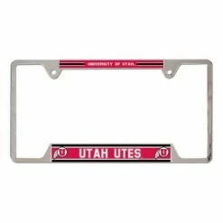 College License Plates & Frames Wincraft Utah Utes Metal License Plate Frame
