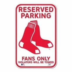MLB Wall Decor & Signs Wincraft Boston Red Sox 11X17 Plastic Sign