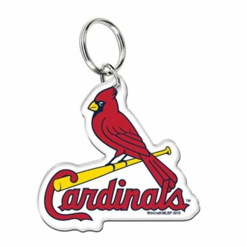 MLB Keychains & Lanyards Wincraft St. Louis Cardinals Premium Acrylic Key Ring 3 MLB Keychains & Lanyards Wincraft St. Louis Cardinals Premium Acrylic Key Ring