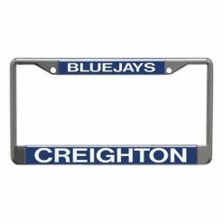 College License Plates & Frames Wincraft Creighton Bluejays Traditional Metal License Plate Frame