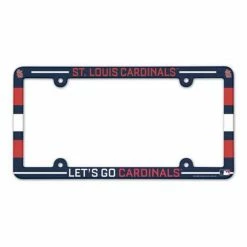MLB License Plates & Frames Wincraft St. Louis Cardinals Plastic License Plate Frame