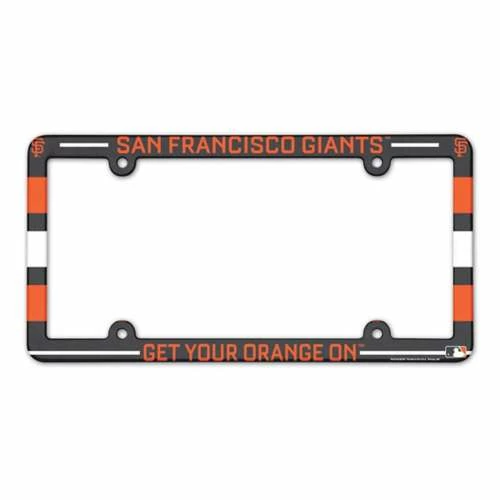 MLB License Plates & Frames Wincraft San Francisco Giants Plastic License Plate Frame 3 MLB License Plates & Frames Wincraft San Francisco Giants Plastic License Plate Frame