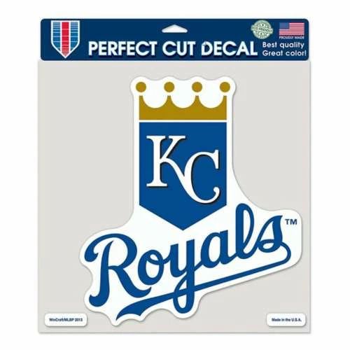 MLB Stickers & Decals Wincraft Kansas City Royals 8X8 Perfect Cut Decal 3 MLB Stickers & Decals Wincraft Kansas City Royals 8X8 Perfect Cut Decal