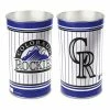 MLB Home Accents Wincraft Colorado Rockies Trash Can -Wincraft Sales Store unnamed file 1238