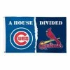 MLB Flags & Pennants Wincraft Chicago Cubs And St. Louis Cardinals House Divided 3X5 Flag -Wincraft Sales Store unnamed file 1249