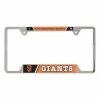 MLB License Plates & Frames Wincraft San Francisco Giants Metal License Plate Frame 2 MLB License Plates & Frames Wincraft San Francisco Giants Metal License Plate Frame -Wincraft Sales Store unnamed file 1261