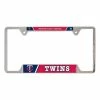 MLB License Plates & Frames Wincraft Minnesota Twins 2021 Metal License Plate Frame -Wincraft Sales Store unnamed file 1264