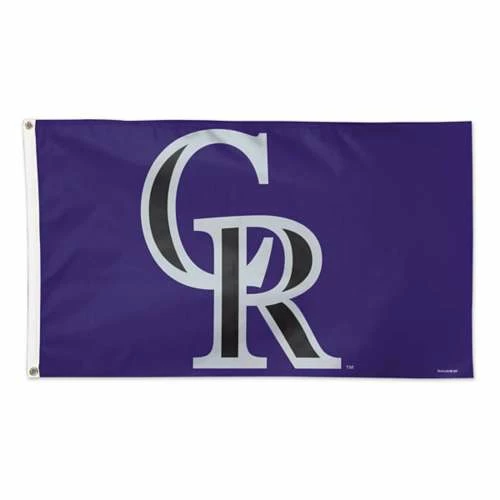 MLB Flags & Pennants Wincraft Colorado Rockies 3'x5' Flag 3 MLB Flags & Pennants Wincraft Colorado Rockies 3'x5' Flag