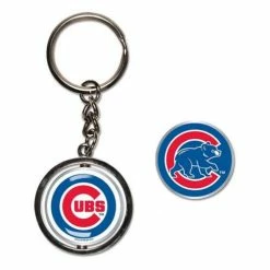 MLB Keychains & Lanyards Wincraft Chicago Cubs Spinner Keyring