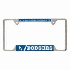 MLB License Plates & Frames Wincraft Los Angeles Dodgers Metal License Plate Frame