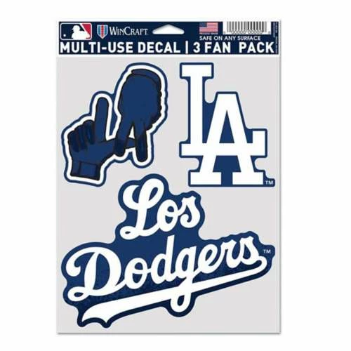 MLB Stickers & Decals Wincraft Los Angeles Dodgers City Connect 3pk Decals 3 MLB Stickers & Decals Wincraft Los Angeles Dodgers City Connect 3pk Decals
