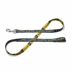 MLB Dog Bowls Wincraft Milwaukee Brewers Team Pet Leash
