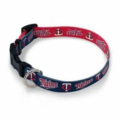MLB Dog Bowls Wincraft Minnesota Twins Team Pet Collar