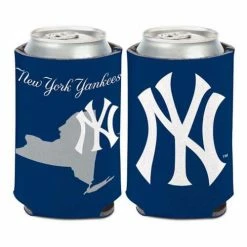 MLB Can Coolers Wincraft New York Yankees State Can Cooler