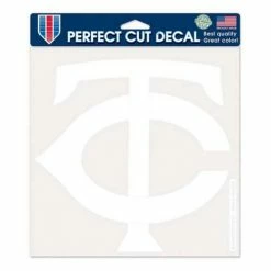 MLB Stickers & Decals Wincraft Minnesota Twins 8X8 Perfect Cut Decal