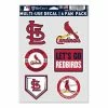 MLB Stickers & Decals Wincraft St. Louis Cardinals Multifan 6pk Decals -Wincraft Sales Store unnamed file 1340