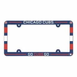 MLB License Plates & Frames Wincraft Chicago Cubs Plastic License Plate Frame