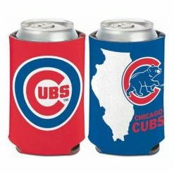 MLB Can Coolers Wincraft Chicago Cubs State Can Cooler