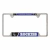 MLB License Plates & Frames Wincraft Colorado Rockies Metal License Plate Frame -Wincraft Sales Store unnamed file 1355