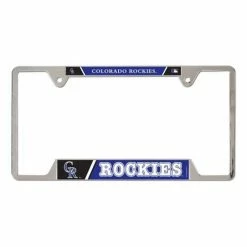 MLB License Plates & Frames Wincraft Colorado Rockies Metal License Plate Frame