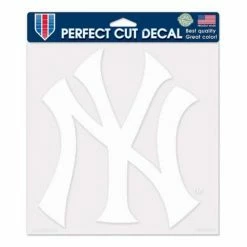 MLB Stickers & Decals Wincraft New York Yankees 8X8 Perfect Cut Decal
